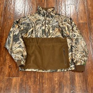 Drake Waterfowl 
Realtree Max 5 Camouflage 
Quarter-Zip Jacket